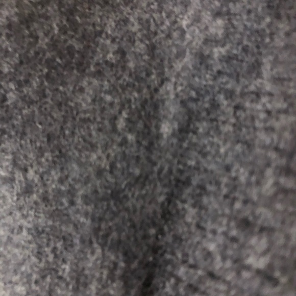 J crew wool and cashmere gray sweater hooded - Picture 3 of 6